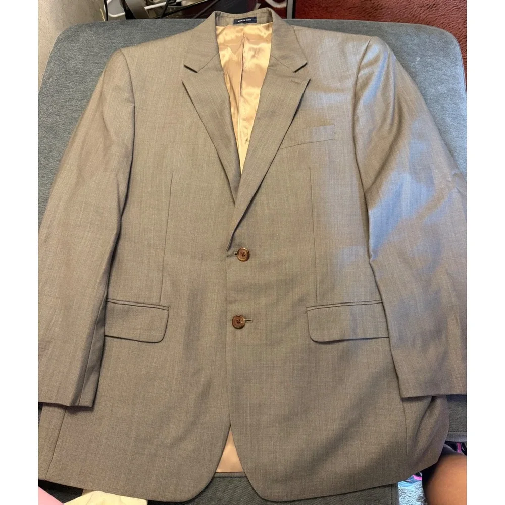 Ralph Lauren Mens Tan 2-Button Blazer Sport Coat Dillard's Exclusive Jacket